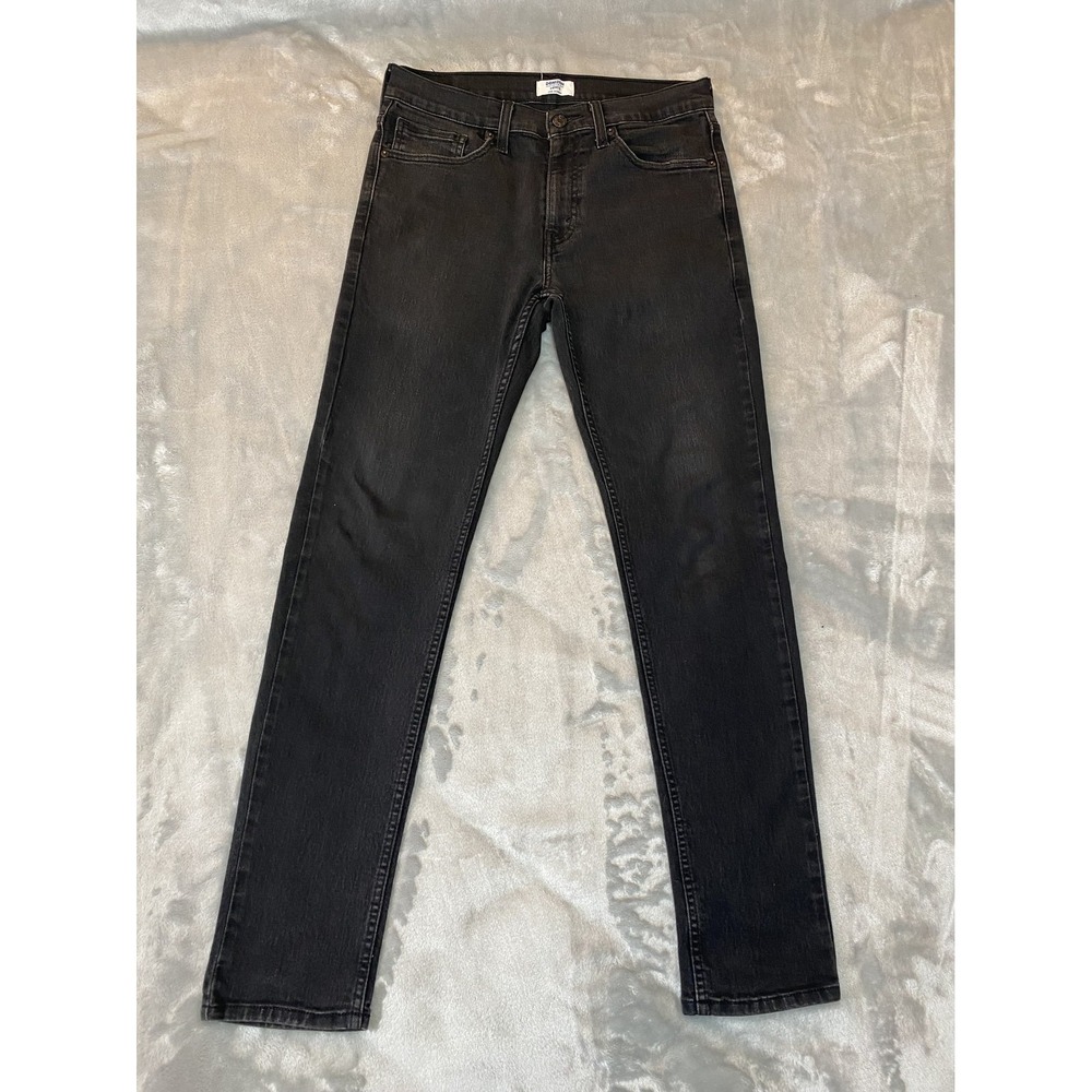 Denizen from Levi's 288 Skinny Jeans Mens 32x32 Black Dark Wash Denim 13925-0017